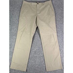Banana Republic Pants Mens 35x30 Khaki Tan Aiden Chino Preppy Casual Stretch